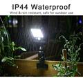 P48 Solar Clamp Light with Motion Sensor, Remote Control - White Light