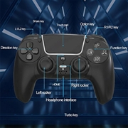 P50A Wireless Controller for PlayStation 5 with Hall Effect Sensors