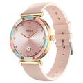 P61 Elegant Smart Watch for Women - Gold / Pink