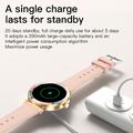 P61 Elegant Smart Watch for Women - Gold / Pink