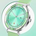 P61 Elegant Smart Watch for Women - Silver / Green