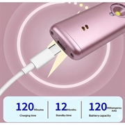PA500 Aluminum Alloy Personal Safety Alarm 130dB - Pink