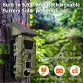 PR903W 5K WiFi Solar Trail Camera with PIR Motion Detection - Camouflage
