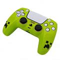 PS5 DualSense Controller Silicone Case with 2 Joystick Caps - Green