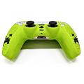 PS5 DualSense Controller Silicone Case with 2 Joystick Caps - Green
