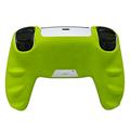 PS5 DualSense Controller Silicone Case with 2 Joystick Caps - Green