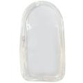 PVC Storage Bag with Keychain for 17cm Labubu Plush & Mini Figures - Transparent