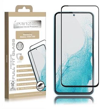 Panzer Premium Full-Fit Samsung Galaxy A54 5G Screen Protector - Black