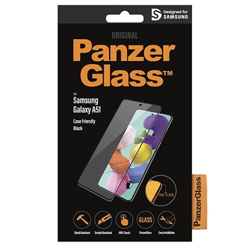 PanzerGlass Case Friendly Samsung Galaxy A51 Screen Protector - Black