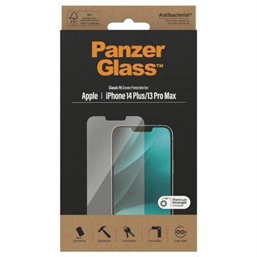 PanzerGlass AntiBacterial iPhone 13 Pro Max Screen Protector