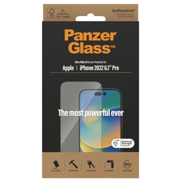 PanzerGlass AntiBacterial iPhone 13 Pro Max Screen Protector