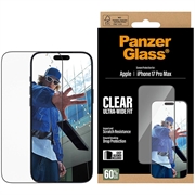 iPhone 17 Pro Max PanzerGlass Ultra-Wide Fit EasyAligner Screen Protector - Black Edge