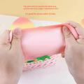 Peach Squishy Stress Relief Toy for Kids and Adults - Pink