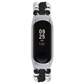 Pearl Braided Series Xiaomi Mi Band 5/6 Strap - Black