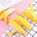 Peelable Banana Dumpling Squishy Toy for Kids and Adults - Yellow
