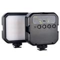 Photo light with battery and adjustable brightness for DSLR and tripod