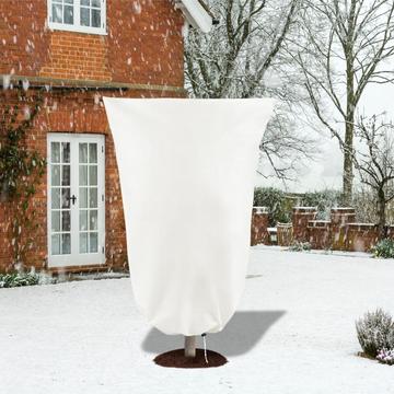 Plant Frost Protection Cover / Breathable Nonwoven Winter Guard - 120x180cm - White