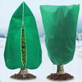 Plant Frost Protection Cover with Breathable Design - 80x100cm - Green