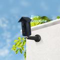 Plastic Adjustable Security Camera Mount - Black