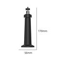 Plastic Adjustable Security Camera Mount - Black