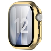 Apple Watch Series 12 Plastic Case with Screen Protector - 47mm - Gold