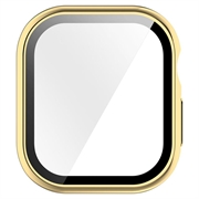 Apple Watch Series 12 Plastic Case with Screen Protector - 47mm - Gold