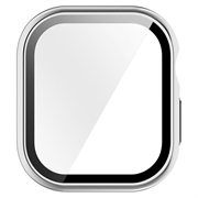 Apple Watch Series 12 Plastic Case with Screen Protector - 47mm - Silver