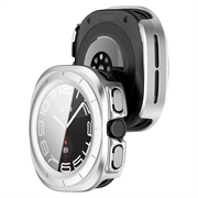Samsung Galaxy Watch Ultra2 Plastic Case with Screen Protector - 47mm - Matte Silver