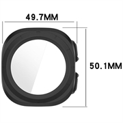 Samsung Galaxy Watch Ultra2 Plastic Case with Screen Protector - 47mm - Matte Silver