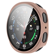 Samsung Galaxy Watch9 Plastic Case with Screen Protector - 44mm - Pink