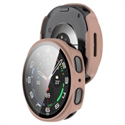 Samsung Galaxy Watch9 Plastic Case with Screen Protector - 44mm - Pink