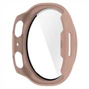 Samsung Galaxy Watch9 Plastic Case with Screen Protector - 44mm - Pink