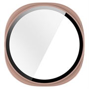 Samsung Galaxy Watch9 Plastic Case with Screen Protector - 44mm - Pink
