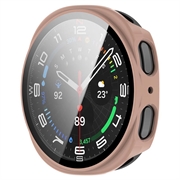 Samsung Galaxy Watch9 Plastic Case with Screen Protector - 40mm - Pink