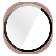 Samsung Galaxy Watch9 Plastic Case with Screen Protector - 40mm - Pink