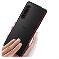 Polar Lights Style Sony Xperia 1 IV Metal Bumper - Black / Red