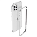 Polar Lights Style iPhone 12 Pro Max Metal Bumper - Silver