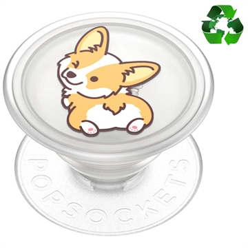 PopSockets PlantCore Expanding Stand & Grip - Cheeky Corgi