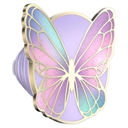 PopSockets Round MagSafe PopGrip Expanding Stand & Grip - Enamel Butterfly Prism
