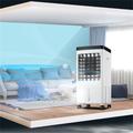 Portable Air Conditioner Tower Fan with Remote Control - 10L - White