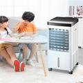 Portable Air Conditioner Tower Fan with Remote Control - 10L - White