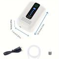 Portable Air Pump / Fishing Aerator for Aquarium, Fish Tank - 1500mAh