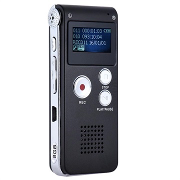 Portable Digital Voice Recorder SK-012 - Black