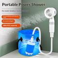 Portable Electric Camping Shower Pump - IPX7, 5000mAh