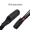 Portable Fishing Rod Tip/Butt Protector Cover - 60-130cm - Black
