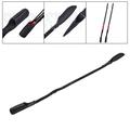 Portable Fishing Rod Tip/Butt Protector Cover - 60-130cm - Black