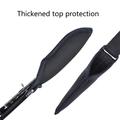 Portable Fishing Rod Tip/Butt Protector Cover - 60-130cm - Black