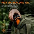 Portable Kids Digital Microscope for Nature Exploration - Black / Orange
