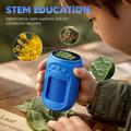 Portable Kids Digital Microscope for Nature Exploration - Blue