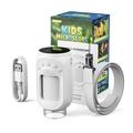 Portable Kids Digital Microscope for Nature Exploration - White